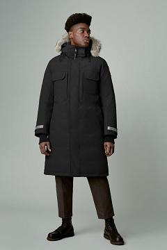 Chamarras Canada Goose Hombre Outlet - Westmount Abrigos Negros NP2180437
